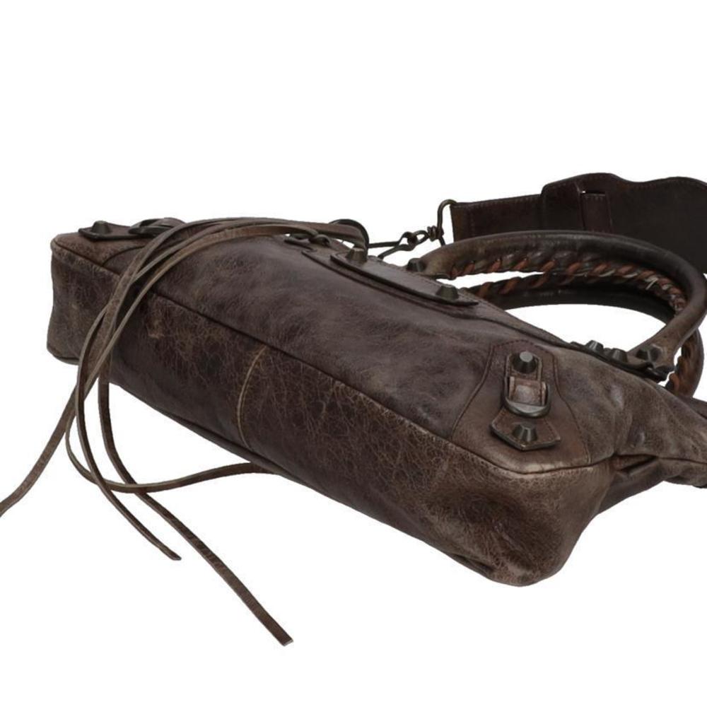 Balenciaga Brown Bag First Leather Hand